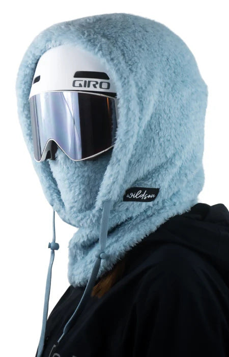 Fleece Winter Mask & Velvet Neck Hood