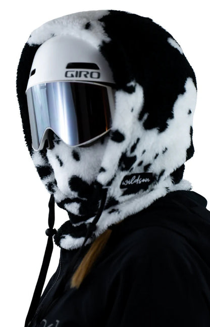 Fleece Winter Mask & Velvet Neck Hood
