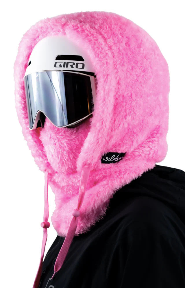 Fleece Winter Mask & Velvet Neck Hood