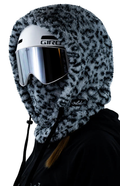 Fleece Winter Mask & Velvet Neck Hood